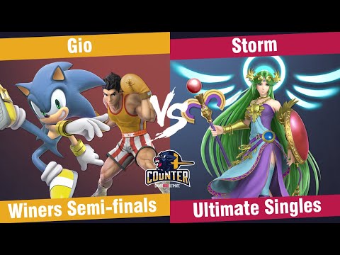Derek's Invitational Winners Semi - Gio (Sonic, Mac) Vs Storm (Palutena) Smash Ultimate Singles