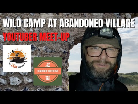 WILD CAMP AT ABANDONED VILLAGE | With @My24hradventure