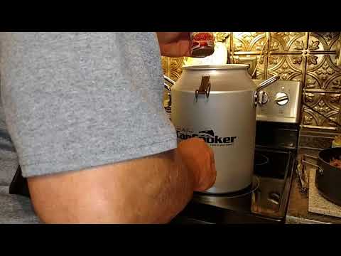 Can cooker smoked pulled pork chili