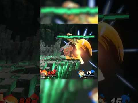 The MkInkling was going crazy offstage! | Smash Bros Ultimate #shorts