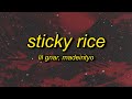 Lil Gnar Sticky Rice Sped Up Lyrics Madeintyo Germ She Said She Wish There Was Two Of Me
