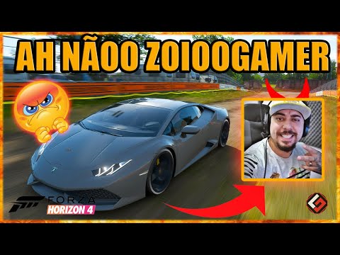ZOIOOGAMER THREW ME OFF THE TRACK in GOLIATH SURPRISE - FORZA HORIZON 4 "Goliath Race Gameplay"