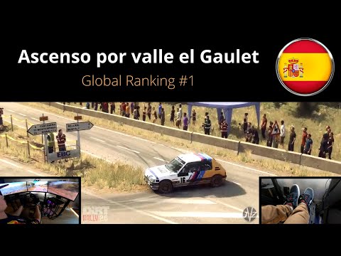 DiRT Rally 2.0 | WORLDRECORD Ascenso por valle el Gaulet | Peugeot 205 GTI