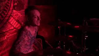 Kyle Baltus (36 Crazyfists) Drum cam Live Cleveland, OH 10/14/17