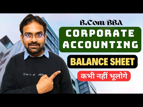 Corporate Accounting Chapter 1 Issue of Shares BCom BBA