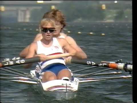 Rowing World Championships Vienna 1991, Sunday's Finals Race 02, Women's Lightweight Four LW4-