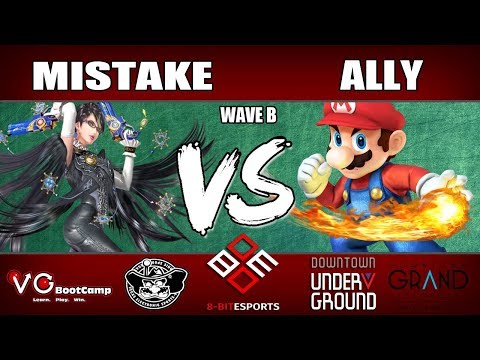 Mistake (Bayonetta) vs C9 | Ally (Mario) - Wave B - UNLV 8Bit & VGBootCamp: Summer School