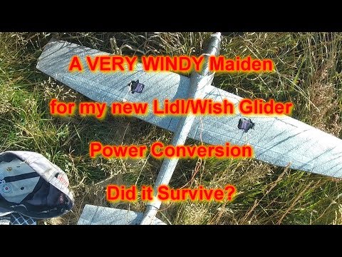 lidl-power-glider--a-very-windy-maiden-did-it-survive