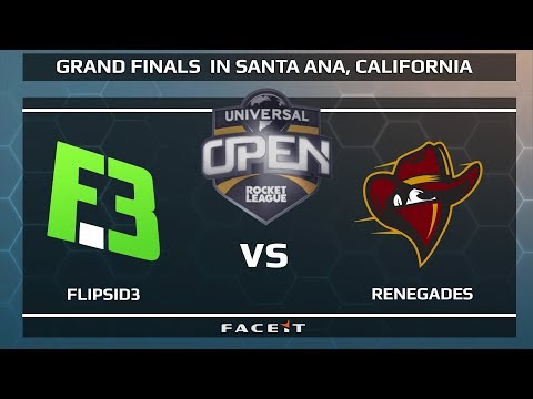 FlipSid3 vs Renegades - WB R1 - Universal Open Rocket League Grand Finals