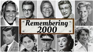 2000 obituary: Remembering famous celebrities who died in 2000