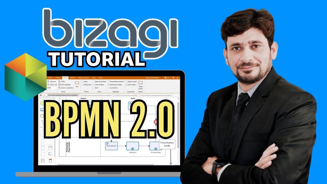 Bizagi Modeler Full Tutorial for Beginners | BPMN 2.0 & Process Mapping Explained [ Step-by-Step]