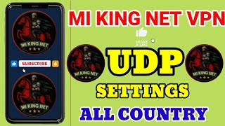 Download the video "How To Setup Mi King Net VPN with all country UDP fast settings for secure online browsing"