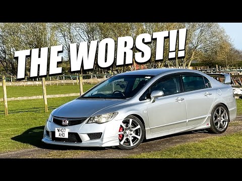 5 TERRIBLE FEATURES IN THE HONDA CIVIC FD2 TYPE R
