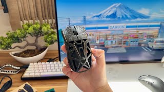 Testando o Mouse Barato de Fibra de Carbono - AKKO Echo