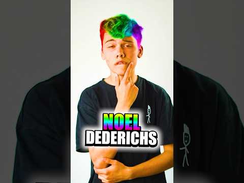 Noel Dederichs hat REGENBOGEN HAARE?! 😲🌈 // Welche Haarfarbe hast Du? #shorts