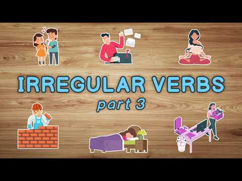 Tappable Irregular Verbs Part 3