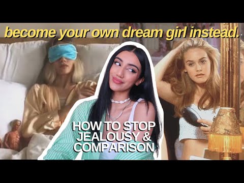 how to stop being jealous & comparing yourself to others and become obsessed with yourself instead.
