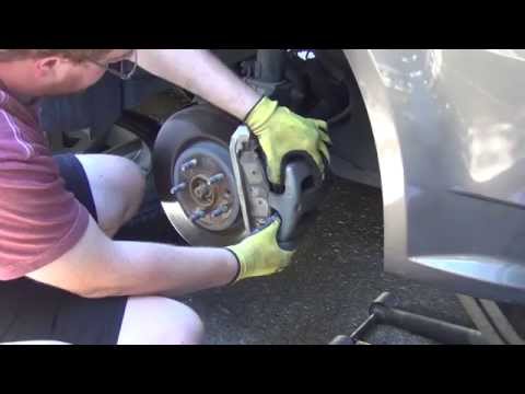 Ford Flex | EBC Brakes | Slotted Rotors | Carbon Fiber Brake Pads | Remove Stuck Rotor | How To