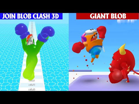 Join Blob Clash 3D vs Giant Blob Game New Update Level - Game Funny IOS & Android