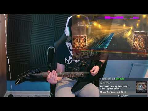 Powerwolf ft. Christopher Bowes - Resurrection By Erection (Rhythm)