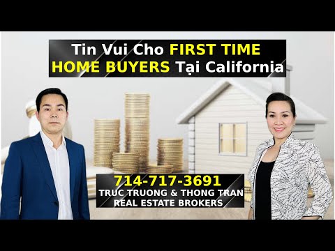 Tin Vui Cho COMPRADORES DE CASAS PELA PRIMEIRA VEZ Tại Califórnia - Buena Park - Gardena - Torrance - Orange County