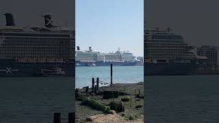 Celebrity Eclipse Southampton departed for Drydock Brest 3rd April 2025