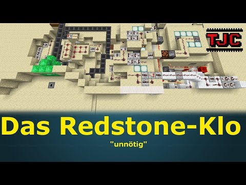 The Redstone Toilet. Complex. High-tech. Unnecessary.