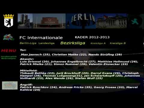 FC Internationale Kader 2012-2013 Bezirksliga 1.Abteilung