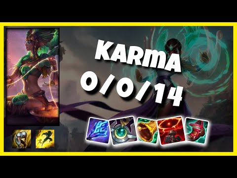 Karma vs Senna BR Challenger SUPPORT (0/0/14) - v11.4