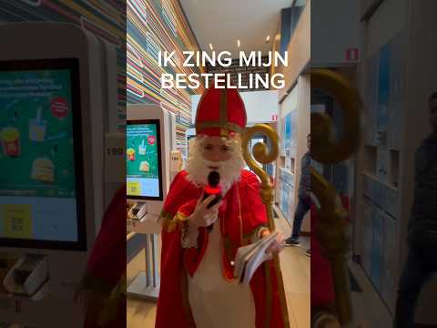 Ik Ga als Sinterklaas Naar De McDonalds… 😂 EN IK ZING MIJN BESTELLING