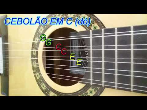 AFINAÇÃO DE VIOLA: CEBOLÃO EM C