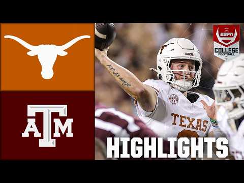 Texas Longhorns vs. Texas A&M Aggies | Full Game Highlights | ESPN College Football