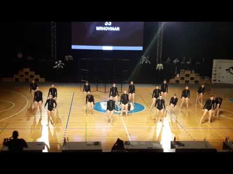 Plesna šola Miki članska show formacija 2016