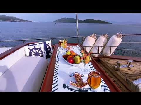 Bodrum Çağan 2 Teknesi Drone Çekimi