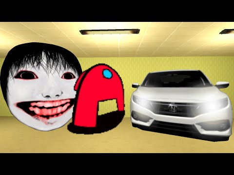 Yoshie Kimura, Scary Among Us And Vehicle In Garry's Mod