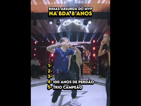 Rimas absurdas do mvp na bda 8 anos dba #batalhaderima