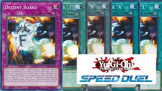 Destiny Board Deck | Yu-Gi-Oh! speed Duel