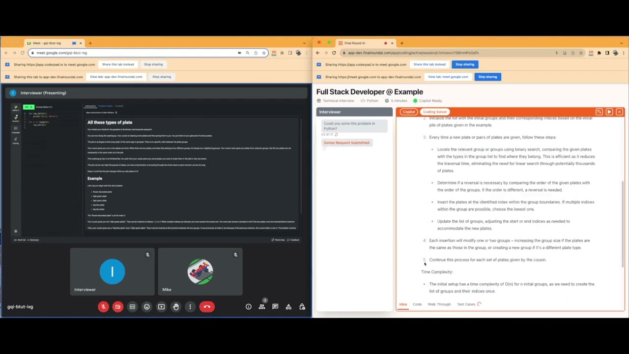 Coding Interview Copilot Demo - Short