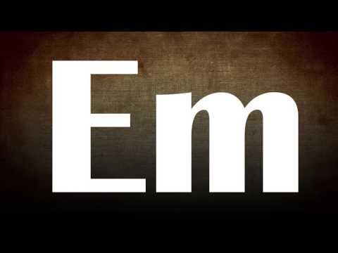 Epic soft ballad backing track - Key of Em - 120BPM