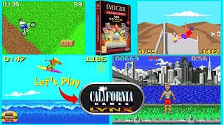 Let's Play California Games - Evercade Atari Lynx Collection 2!