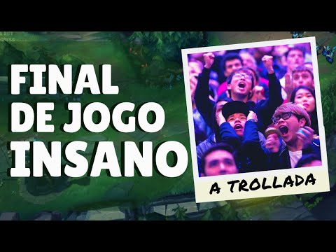 TIME DE LEAGUE OF LEGENDS TOMA DECISÃO ABSURDA E ENTREGA PARTIDA