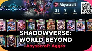 Abysscraft Aggro Chiến với TẤT CẢ Deck | Shadowverse Worlds Beyond