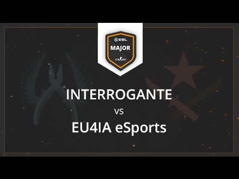 INTERROGANTE vs. EU4IA eSports [Train] Cuartos - ESL Major CS:GO Invierno 2016 - Clasificatorio #2