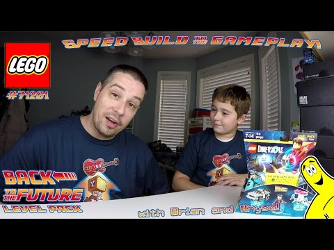 Lego Dimensions: #71201 Back To The Future LEVEL Pack Unboxing/SpeedBuild/Gameplay - HTG