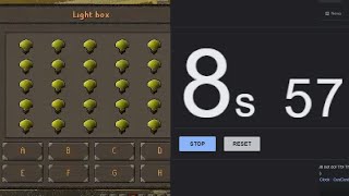 I prove my light box puzzle tactic is still viable live