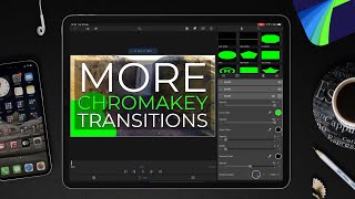 Watch a Video Editor Create More Chromakey Transitions Using LumaFusion Title Shapes
