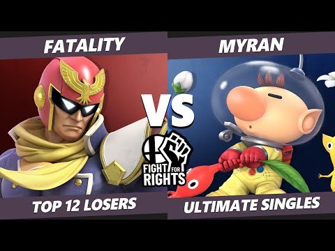 FFR East Ultimate Top 12 Losers - Fatality (Captain Falcon) Vs. Noble | Myran (Olimar) SSBU Singles