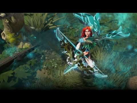 Armel [windranger] gameplay against leshrac midlane