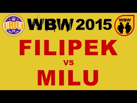 Video thumbnail for Eliminacje 2015: Filipek vs. Milu