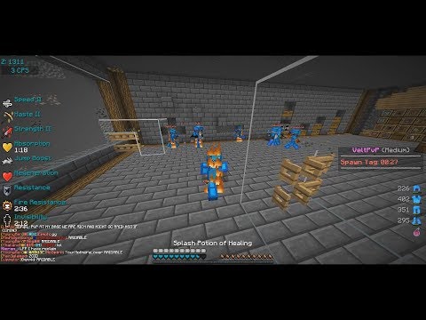 THE WEIRDEST INVIS RAID OF ALL TIME *RAIDABLE* (IN TEAMSPEAK) | Minecraft HCF